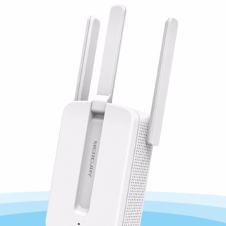 MERCURY 水星网络 MW310RE 单频 300M 无线信号放大器 Wi-Fi 4（802.11n）白色