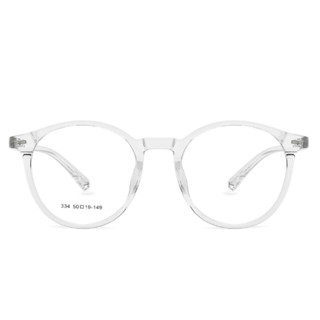 HD 汇鼎 334 透明色TR90眼镜框+1.60折射率 防蓝光镜片