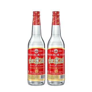 HONGLI 红荔牌 红荔红米酒 30度610ml*2 广东米酒白酒纯粮浸泡青梅酒料酒