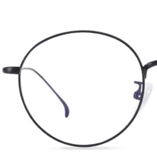 HD 汇鼎 1912 哑光黑色钛眼镜框+1.74折射率 防蓝光镜片
