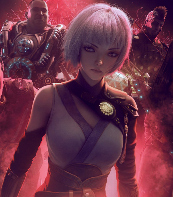 艺画开天灵笼第一季白月魁荷光者手办附独家特典