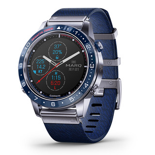 GARMIN 佳明 MARQ Captain 户外手表 010-02006-51 深蓝色 46mm