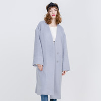 MOUSSY 摩西 女长款大衣