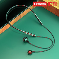 Lenovo 联想 无线蓝牙耳机2021年新款运动型颈挂脖有线入耳头戴式男女款超长待机续航跑步专用降噪适用于华为苹果小米
