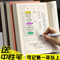 白金丽人 记账本手帐家庭理财笔记本懒人现金日记账小随身日常支出记帐本店铺商用账本收支明细账流水进出帐家用帐本