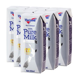 Theland 纽仕兰 新西兰进口4.0g蛋白质全脂牛奶250ml*24盒整箱*2