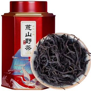 ZHUGU 筑谷生活 御一龙(YULONG)荒山野茶老枞正山小种红茶茶叶 125g