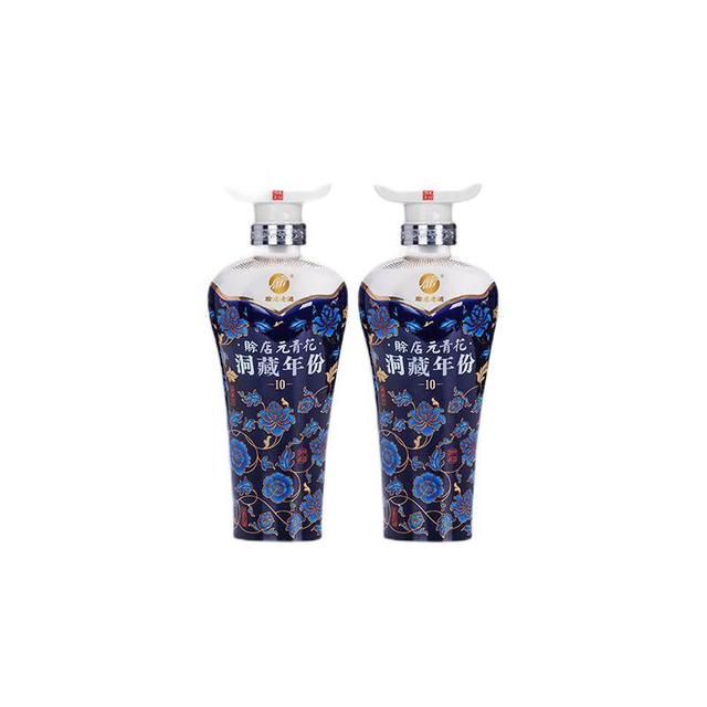 赊店老酒元青花洞藏年份10 52%vol 浓香型白酒500ml*2瓶礼盒装【报价