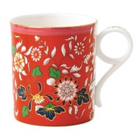 WEDGWOOD 漫游美境系列 40023850 马克杯 250ml 瑰丽红宝