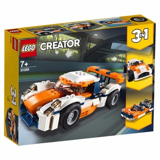 LEGO 乐高 Creator 创意百变系列 31089 日落场地赛车