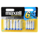  maxell 麦克赛尔 5号6粒+7号4粒 碱性电池　