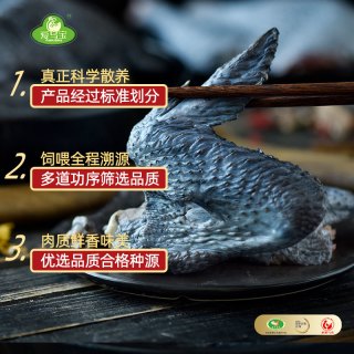 爱乌宝·略阳乌鸡乌鸡翅1袋装260g