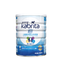PLUS会员：Kabrita 佳贝艾特 睛滢 儿童营养配方羊奶粉 4段 800g