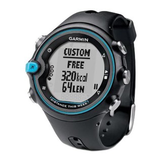 GARMIN 佳明 Connect 运动手表 010-01004-00 黑色/蓝色 50.8mm