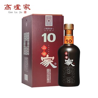 高炉家酒 和谐10年 42.6度 浓香型白酒 420ML  单瓶装