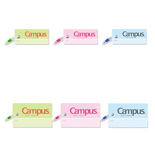 KOKUYO 国誉 Campus系列 WSG-TGS01P 软线圏单词卡片 中号 粉色 单个装