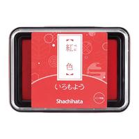 Shachihata 旗牌 HAC-1 和风手账印台 红色