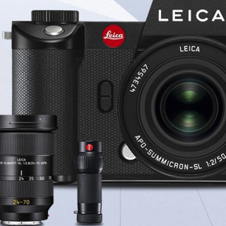 Leica 徕卡 SL2 全画幅 微单相机 黑色 SL 24-70mm F2.8 ASPH 变焦镜头 单头套机 望远镜套装