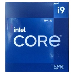 intel 英特尔 酷睿 i9-12900 盒装CPU处理器