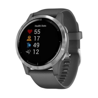 GARMIN 佳明 Active系列 运动手表 010-02174-01 黑银 45mm