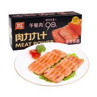 双汇肉力九十筷厨午餐肉260g开袋即食肉类零食小吃 260g*1盒