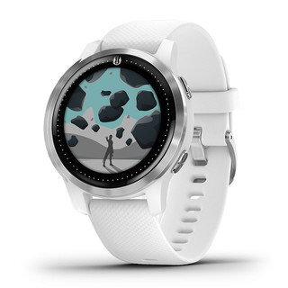 GARMIN 佳明 Active 运动手表 010-02172-56 白灰 40mm 雷伊特别款