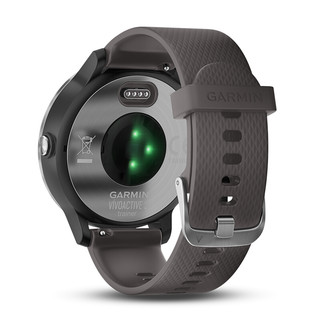 GARMIN 佳明 VIVOACTIVE 3 TRAINER 运动手表 010-01769-64 黑灰色 43.4mm