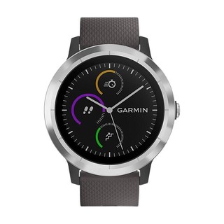 GARMIN 佳明 VIVOACTIVE 3 TRAINER 运动手表 010-01769-64 黑灰色 43.4mm