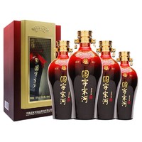 宋河粮液 国字九号 浓香型白酒 50度500ml*4瓶整箱礼盒装  送礼