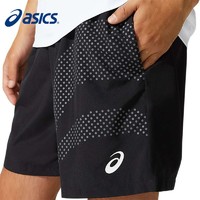ASICS 亚瑟士 asics 21春夏网球服运动跑步短裤男 2041A145-001-XL 黑色