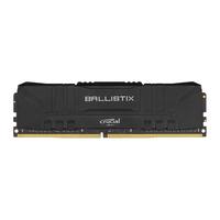 Crucial 英睿达 铂胜系列 DDR4 3200MHz 台式机内存 马甲条 黑色 8GB BL8G32C16U4B