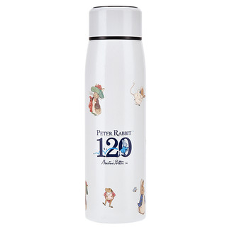 PETER RABBIT 比得兔 120周年限量版 PR-T1508-1 保温杯 380ml 秋月白