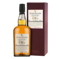 Glen Elgin 格兰爱琴 洋酒 斯贝塞苏格兰进口单一麦芽威士忌 700ml 格兰爱琴12年