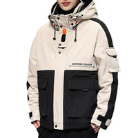 FORTEI 富铤 男士连帽棉服 8332