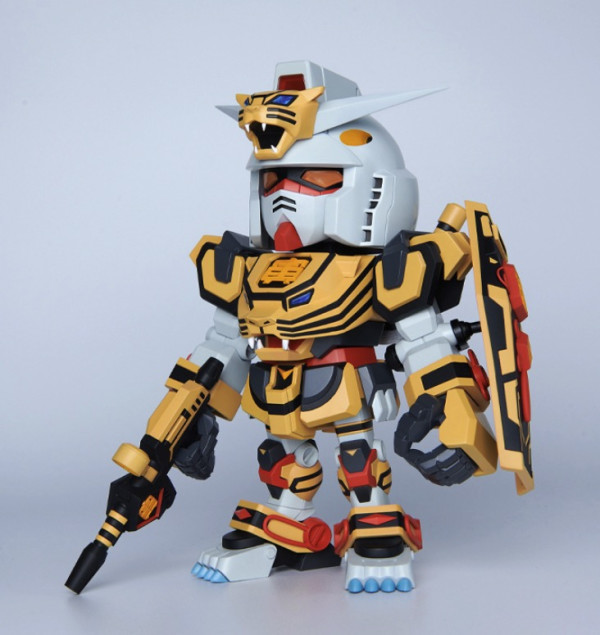 bandai万代十二生肖系列元祖高达寅虎手办