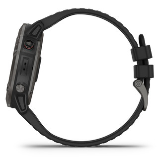 GARMIN 佳明 Fenix6X Pro 运动手表+深砂岩色硅胶表带 黑色 51mm 蓝宝石版