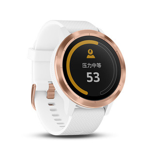 GARMIN 佳明 Vivoactive 3 智能运动手表 010-01769-63 白金 43.2mm