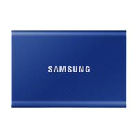 SAMSUNG 三星 T7 USB 3.2 Gen 2 移动固态硬盘 Type-C 500GB 极光蓝