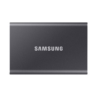 SAMSUNG 三星 T7 USB 3.2 Gen 2 移动固态硬盘 Type-C 2TB 太空灰