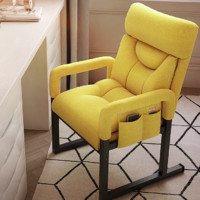 午憩宝 WQB-DNY-S 沙发电脑椅 亮黄色 加厚款