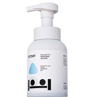 petshy 猫狗通用 免洗泡沫 300ml 橘绿之泉