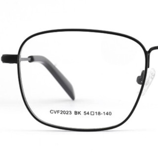 Coastal Vision 镜宴 &essilor 依视路 CVF2023BK 黑色金属眼镜框+1.56折射率 防蓝光镜片