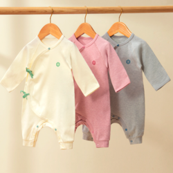 cotton center 棉花会 MHH06011 婴儿系带连体衣