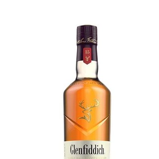 Glenfiddich 格兰菲迪 15年 单一麦芽 苏格兰威士忌 40%vol 700ml