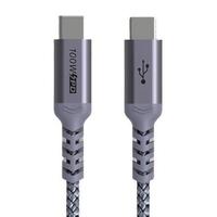 Coaxial 双Type-C 100W 数据线 尼龙编织 3m 灰色