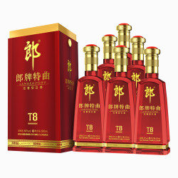 langjiu郎酒郎牌特曲t850度浓香型白酒500ml6瓶整箱