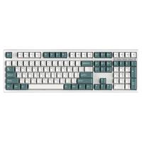 FL·ESPORTS 腹灵 GP108 CPS 108键 有线机械键盘 水绿色 凯华BOX红轴 RGB