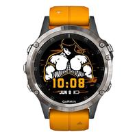 GARMIN 佳明 Fenix5 plus 运动手表 010-01988-62 闪耀橘 47mm 中文蓝宝石版