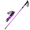 美峰 登山杖 DS01 紫色 五节直柄 折叠短款