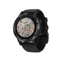 GARMIN 佳明 Fenix5 plus 运动手表 010-01988-62 黑色 47mm 中文蓝ADLC宝石版